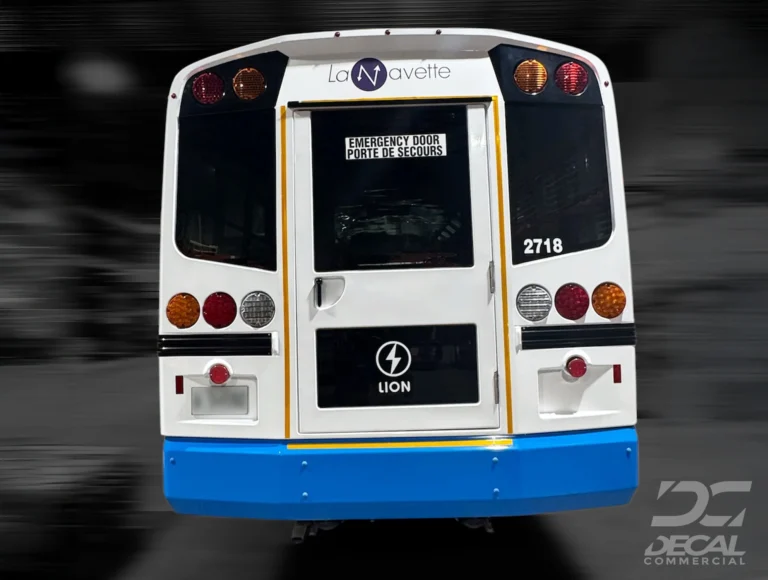 Habillage complet, autobus scolaire, Navette St-Jérôme