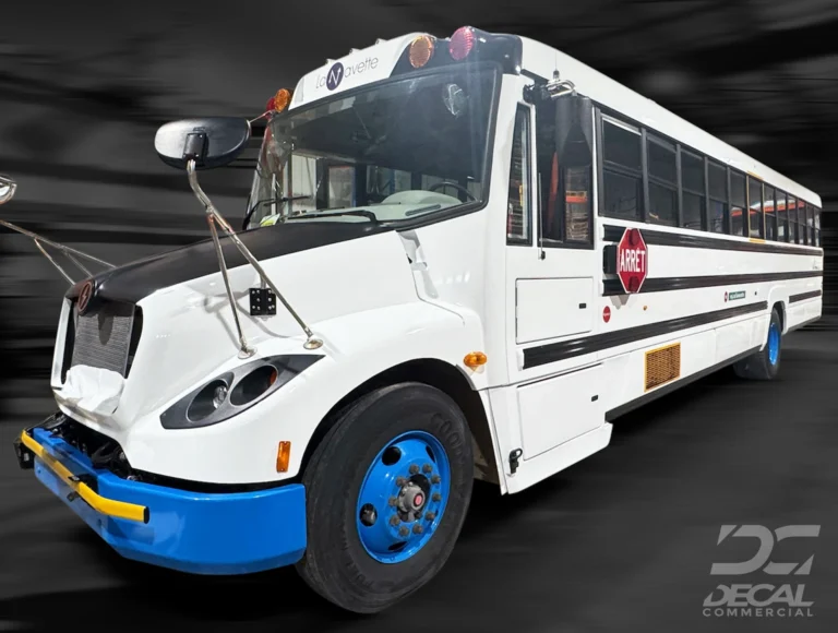 Habillage complet, autobus scolaire, Navette St-Jérôme