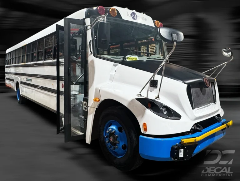 Habillage complet, autobus scolaire, Navette St-Jérôme