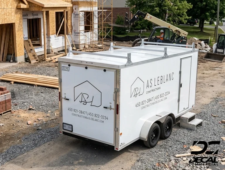 Lettrage-découpe-remorque-AS Leblanc construction